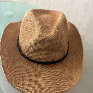 Vince Camuto Western Cowboy Hat Tan Unisex Size O/U